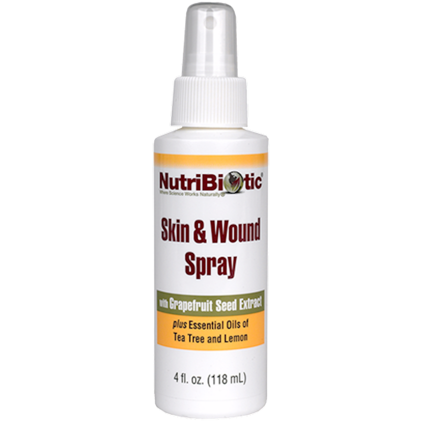 Skin & Wound Spray with GSE 4 fl oz Curated Wellness