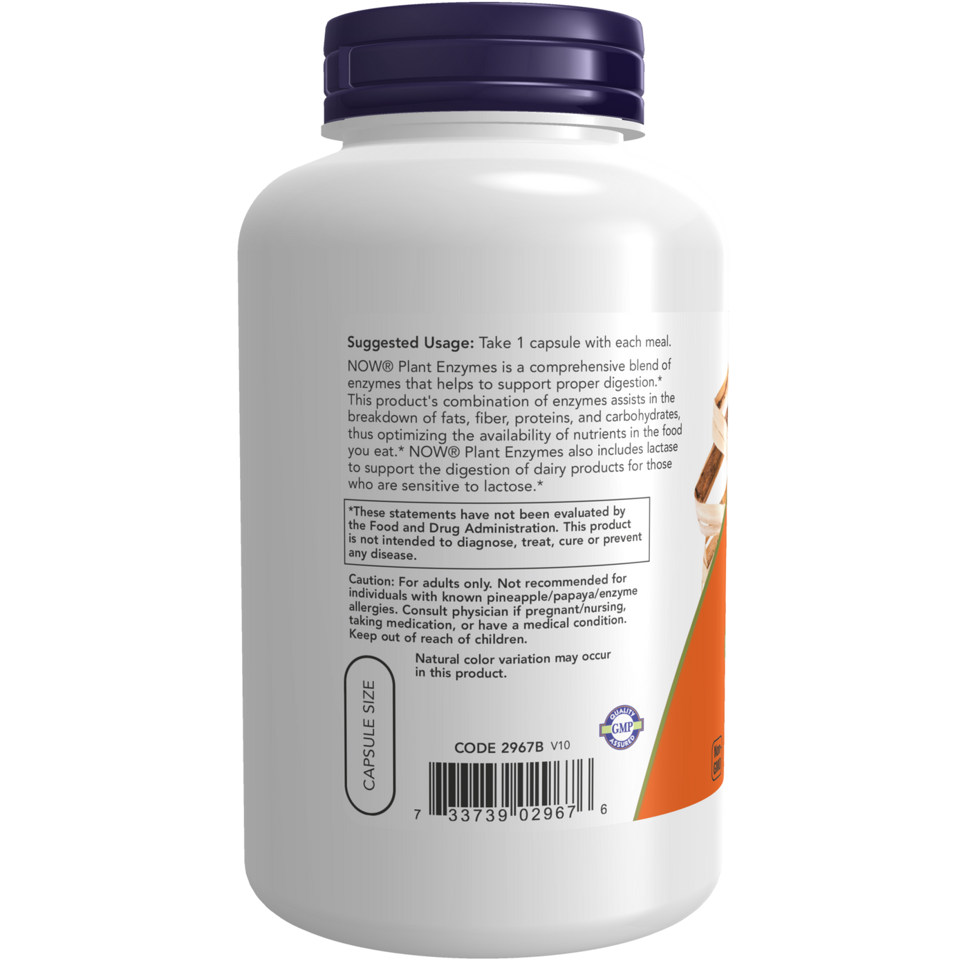 Plant Enzymes 240 vcaps Curated Wellness