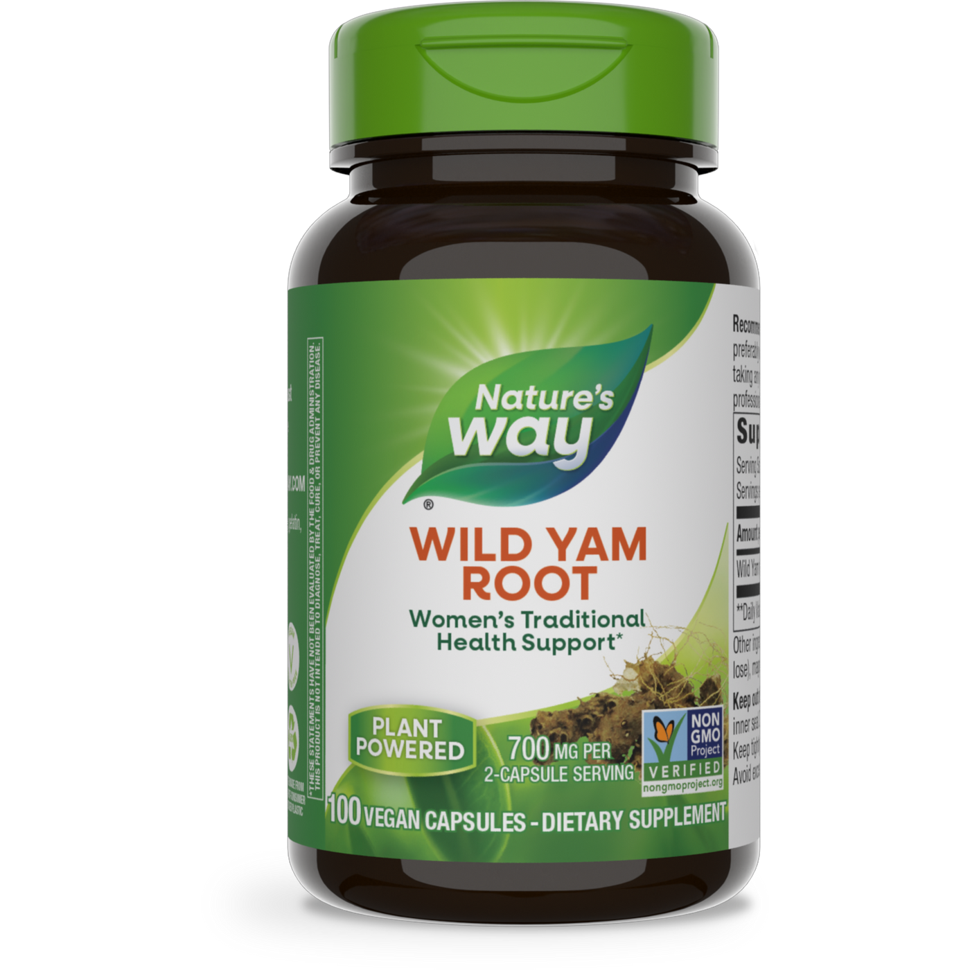 Wild Yam Root 425 mg  Curated Wellness