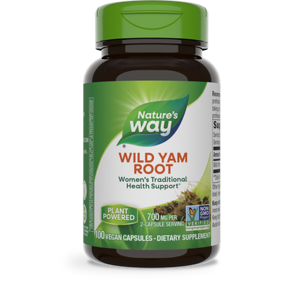 Wild Yam Root 425 mg  Curated Wellness