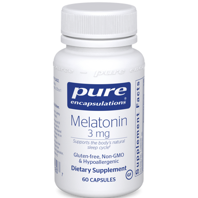 Melatonin 3 mg 60 vcaps Curated Wellness