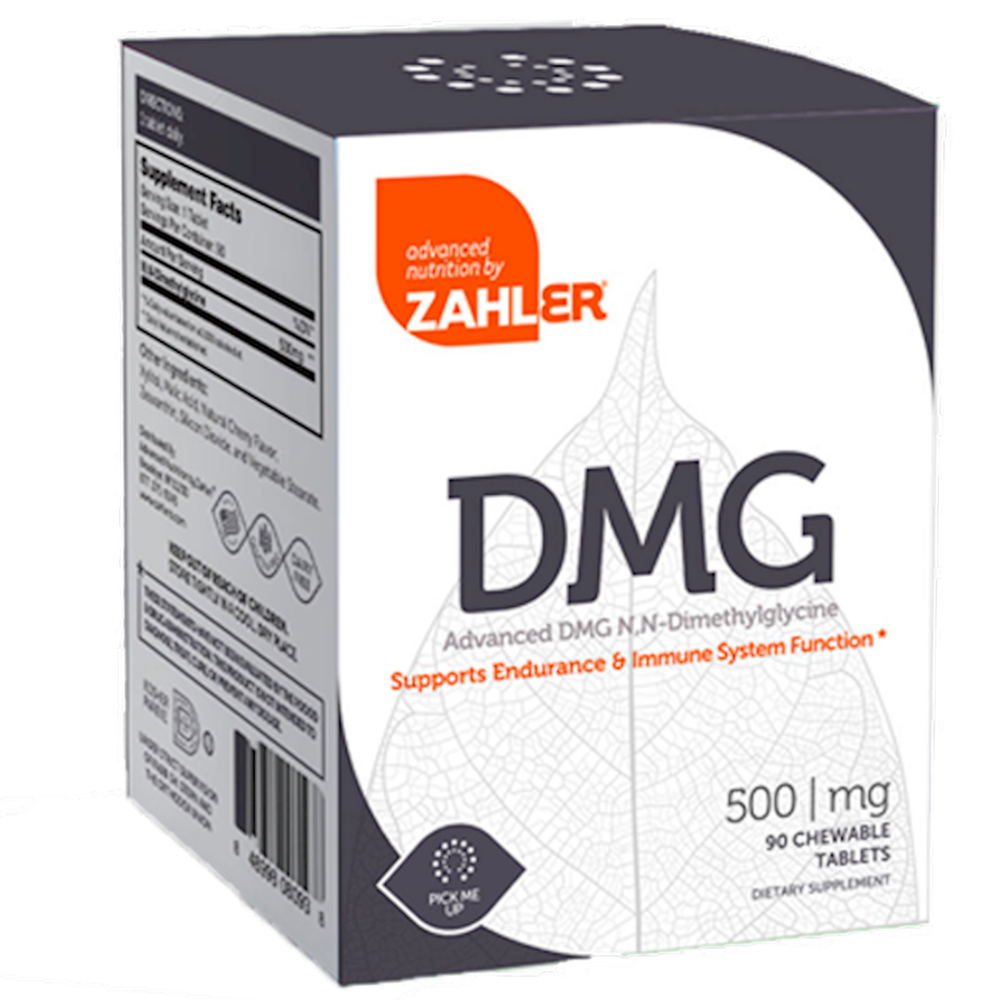DMG 500 mg 90 chew tabs Curated Wellness