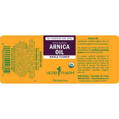 Arnica Oil  Curated Wellness