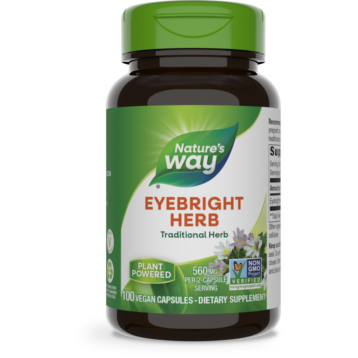 Eyebright 430 mg  Curated Wellness