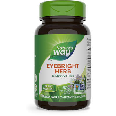 Eyebright 430 mg  Curated Wellness