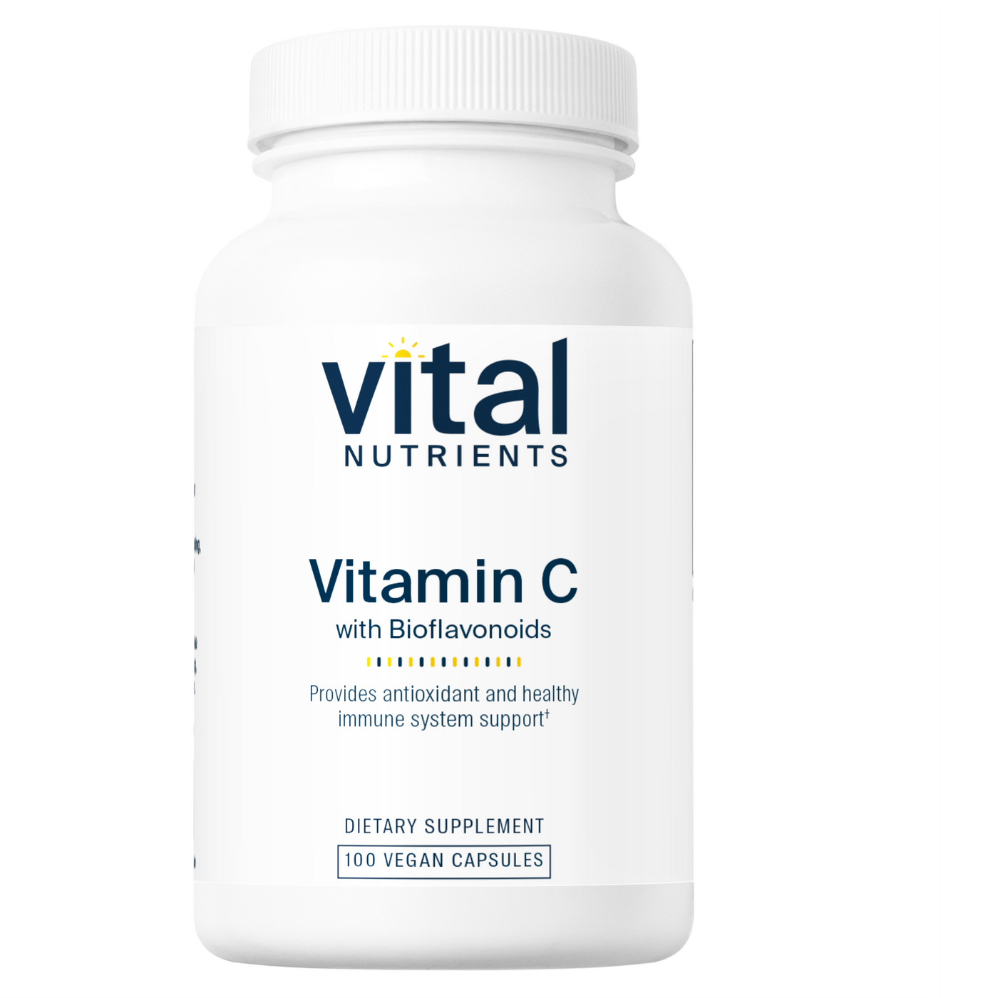 Vitamin C with Bioflavonoids 100 vcaps Curated Wellness