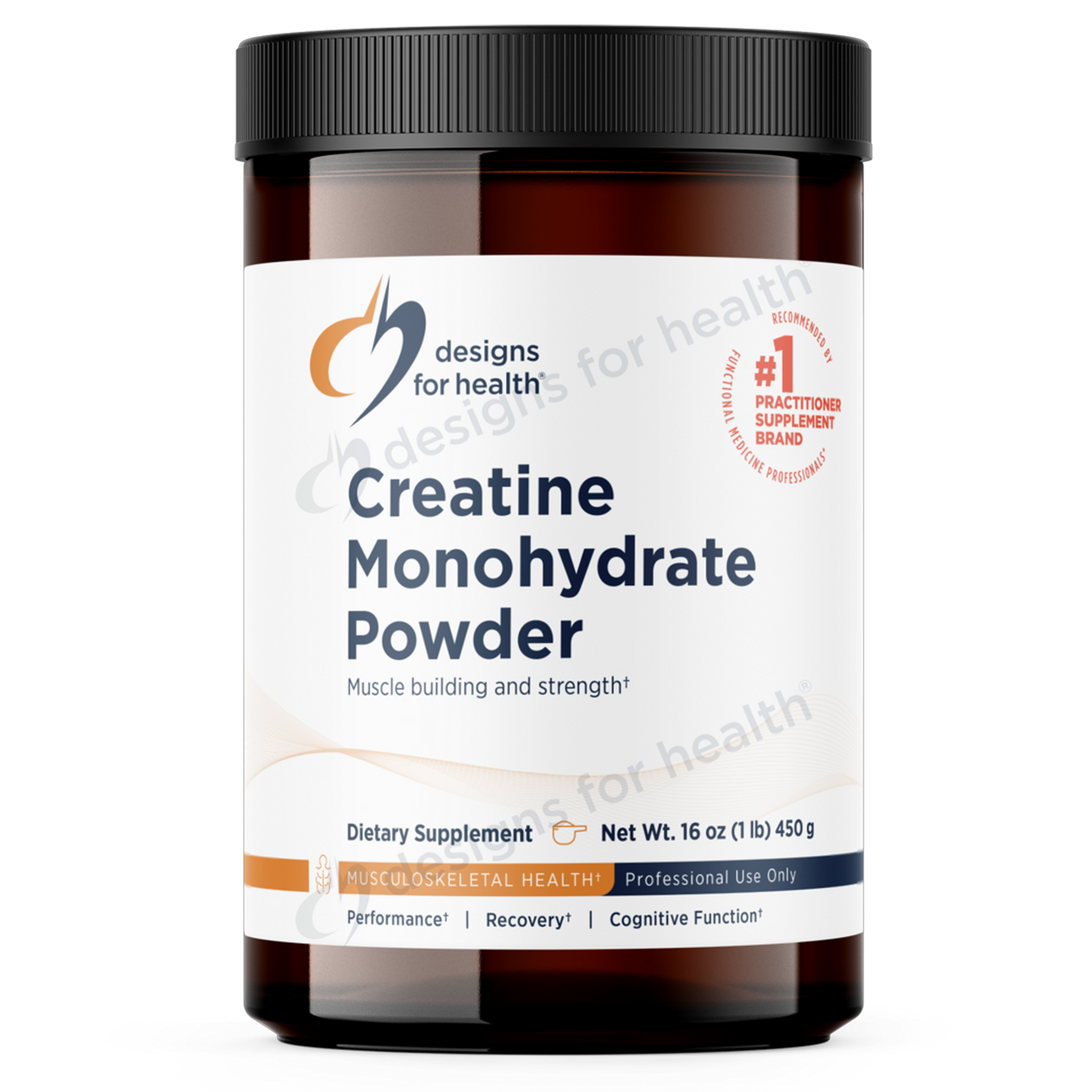 Creatine Monohydrate Powder 450g Curated Wellness