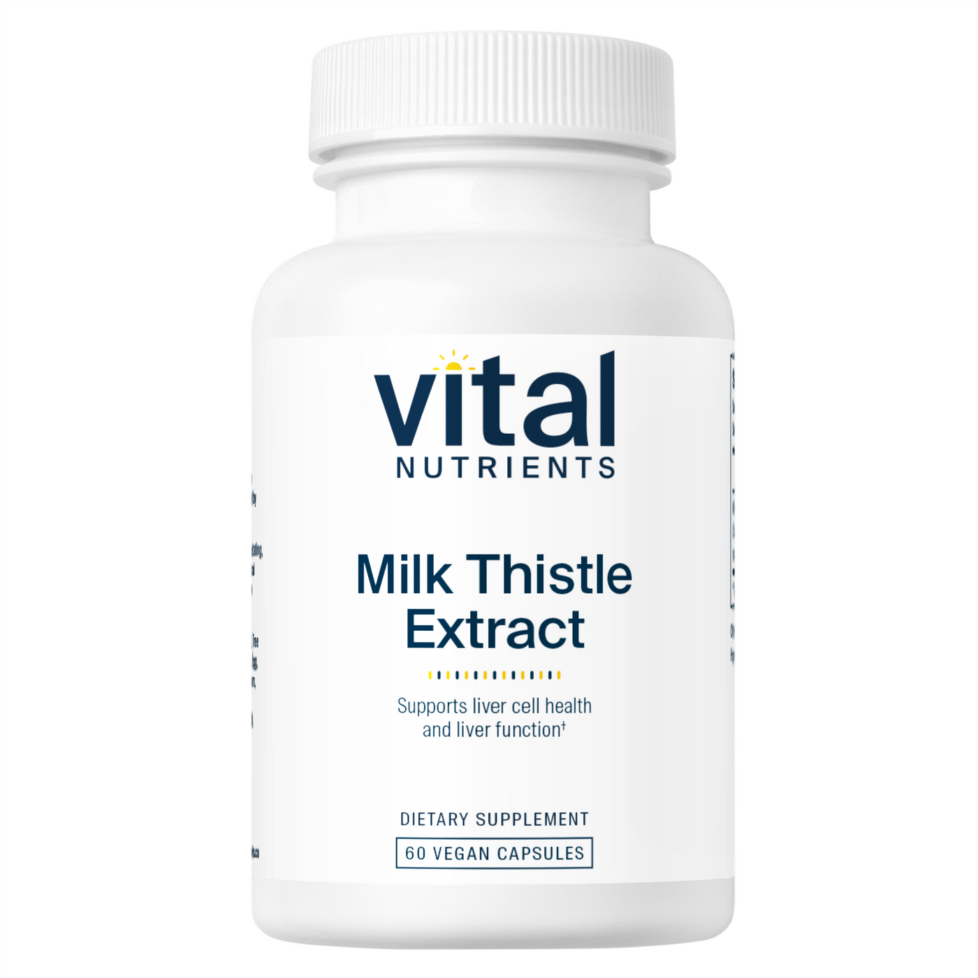 Milk Thistle Extract 250mg 60vcaps Curated Wellness