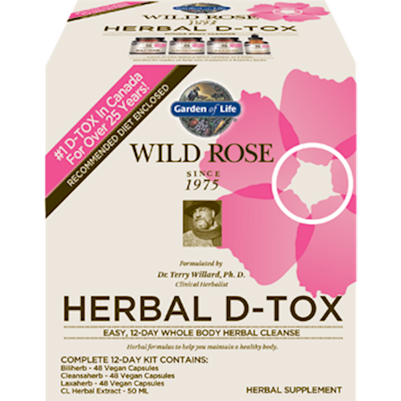 Wild Rose Herbal D-Tox  Curated Wellness