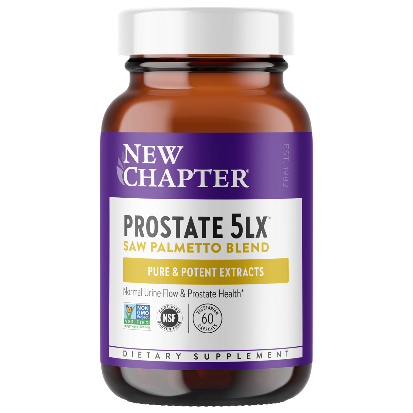 Prostate 5LX 60 liquid vegcaps Curated Wellness