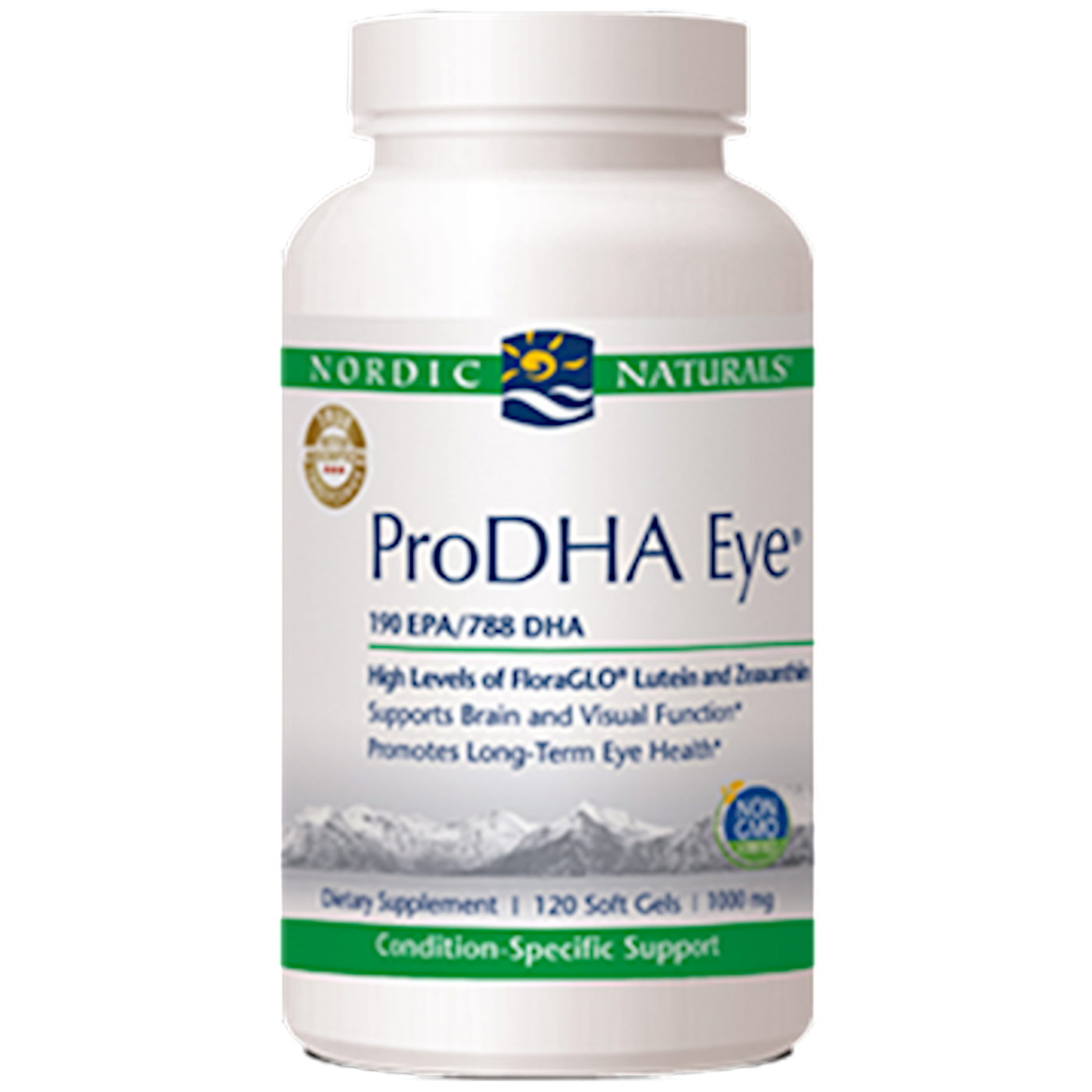 ProDHA Eye 1000 mg 120 gels Curated Wellness