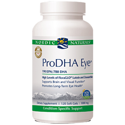 ProDHA Eye 1000 mg 120 gels Curated Wellness