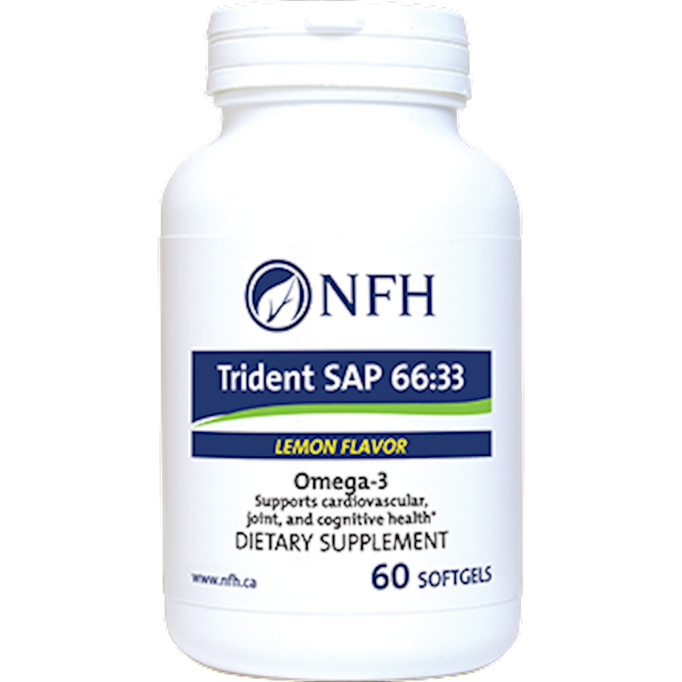 Trident SAP 66:33 lemon 60 gels Curated Wellness
