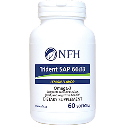 Trident SAP 66:33 lemon 60 gels Curated Wellness