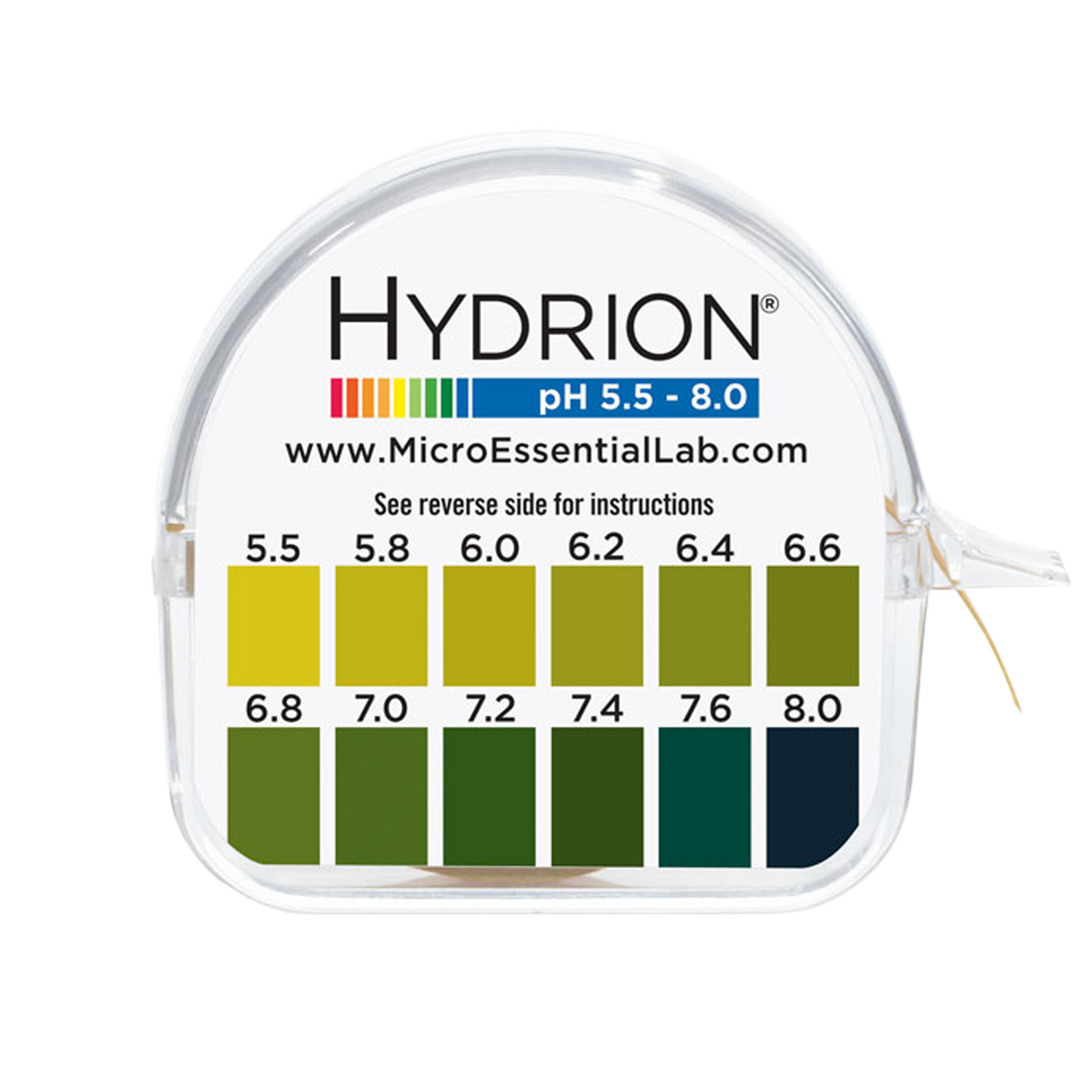 pH Hydrion Papers (5.5-8.0)  Curated Wellness