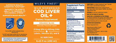 Norwegian • Cod Liver Oil + •  Curated Wellness