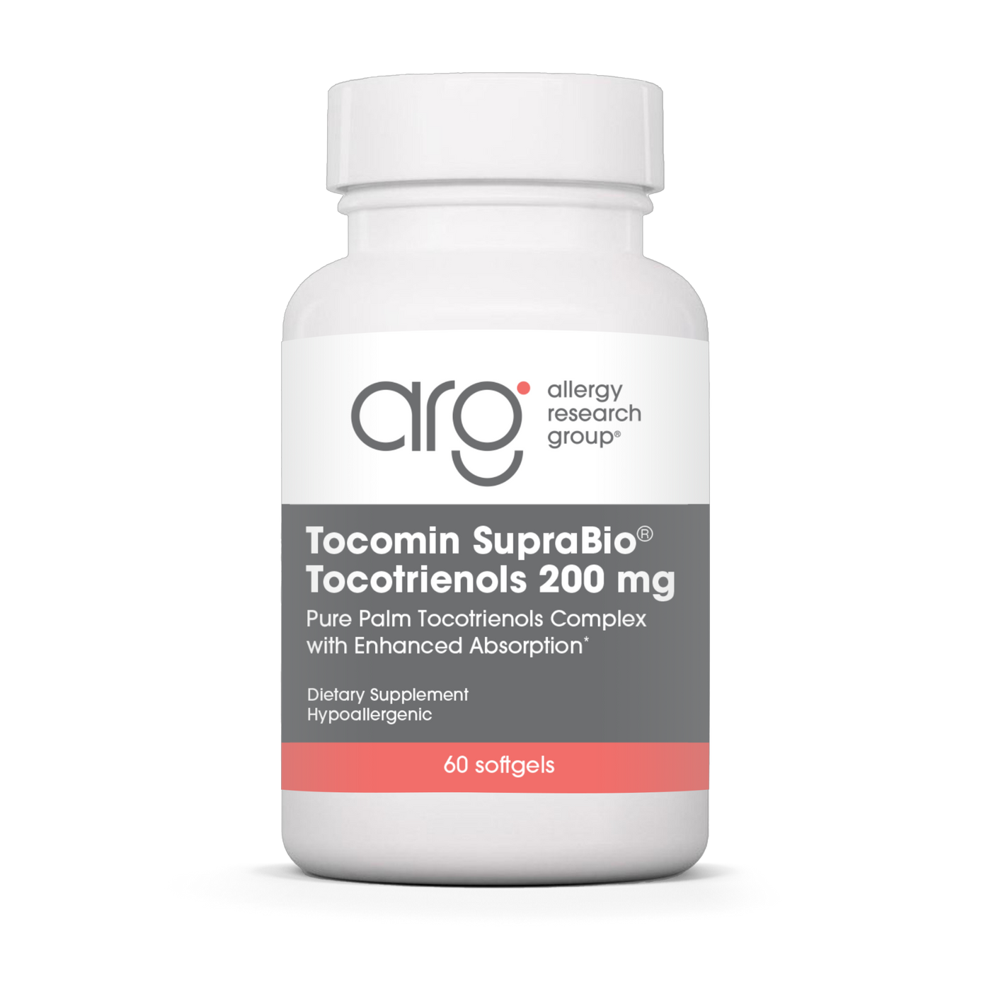 Tocomin SupraBio Tocot 200mg 60 gels Curated Wellness