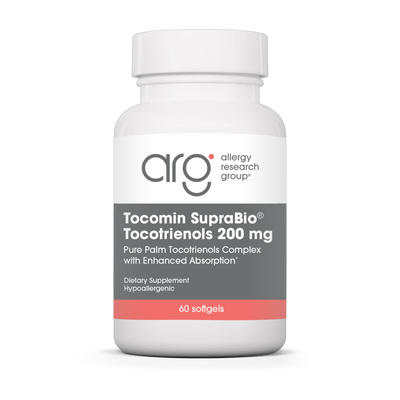 Tocomin SupraBio Tocot 200mg 60 gels Curated Wellness