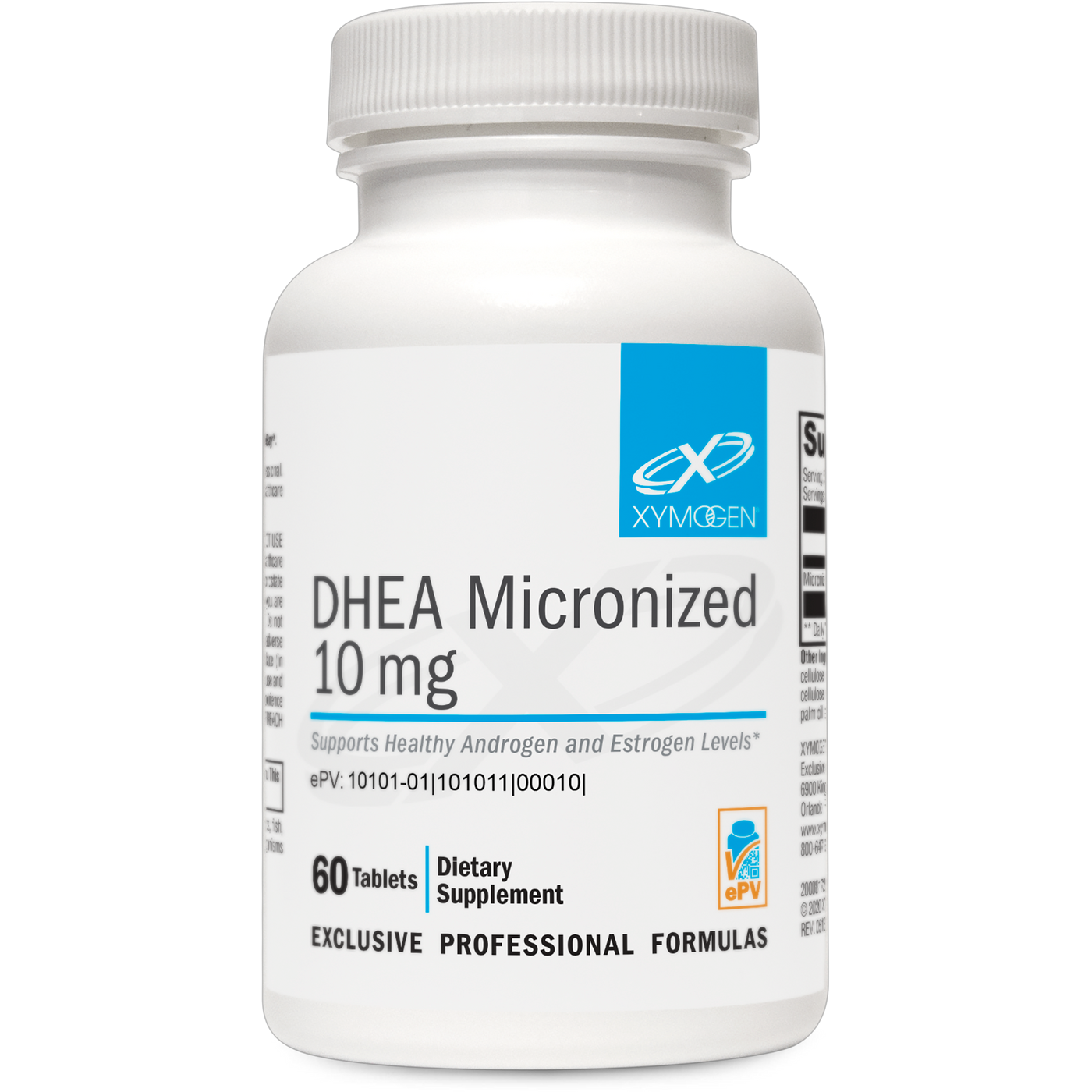 DHEA Micronized 10mg 60 Tablets Curated Wellness