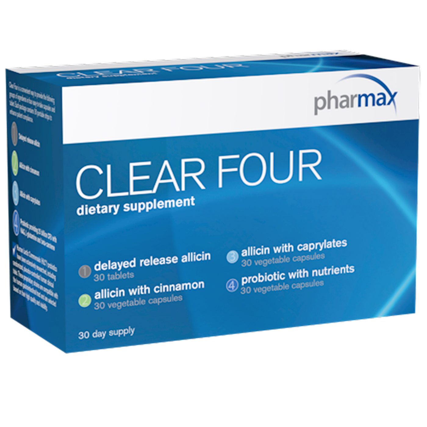 Clear Four 30 day supply Curated Wellness