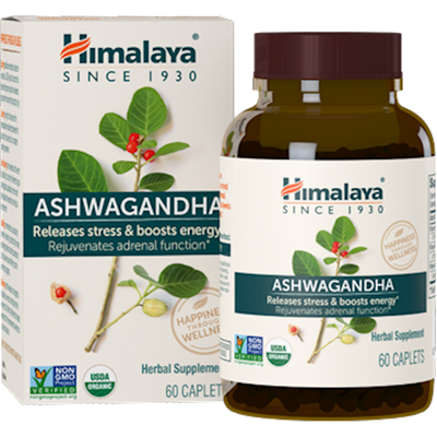 Organic Ashwagandha 60 Caps Curated Wellness
