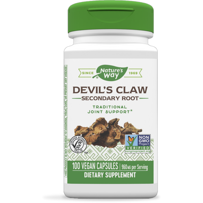 Devils Claw 480 mg  Curated Wellness