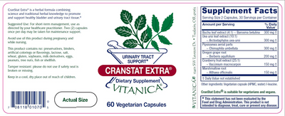 CranStat Extra 60 caps Curated Wellness