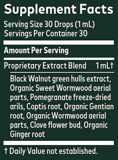 Wormwood Black Walnut Supreme  Curated Wellness