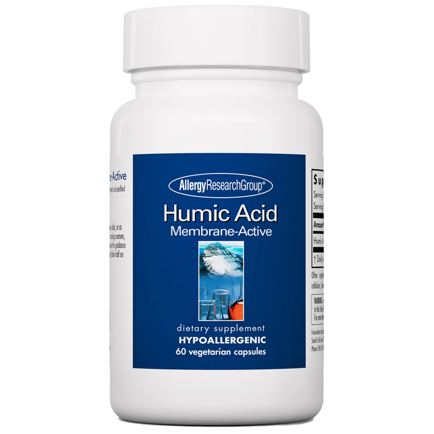 Humic Acid Membrane-Active 60vcaps Curated Wellness