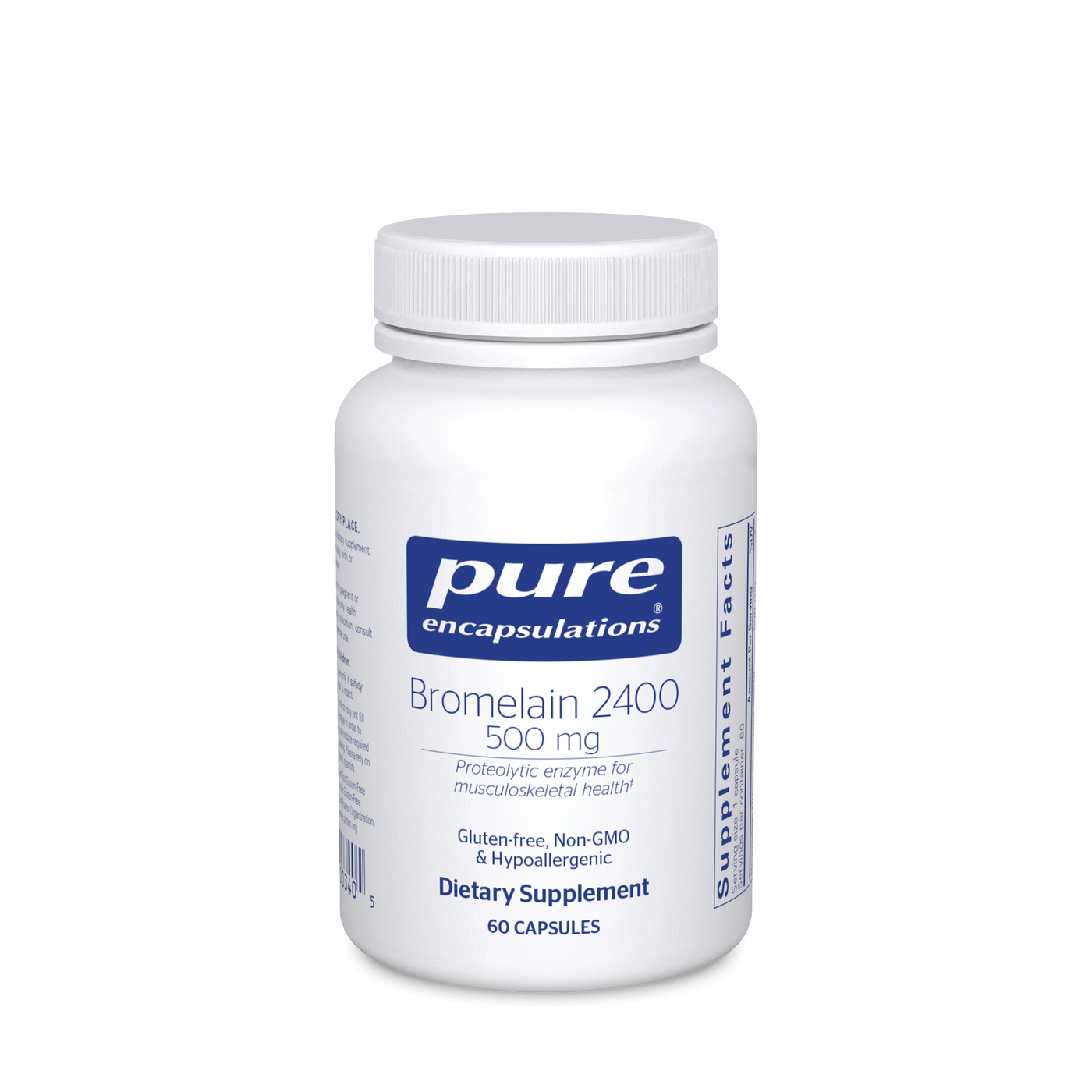 Bromelain 2400 500 mg 60 vcaps Curated Wellness