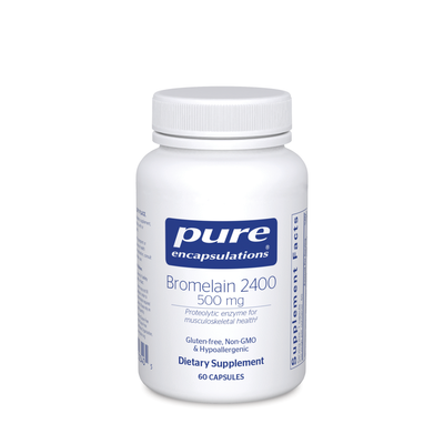 Bromelain 2400 500 mg 60 vcaps Curated Wellness