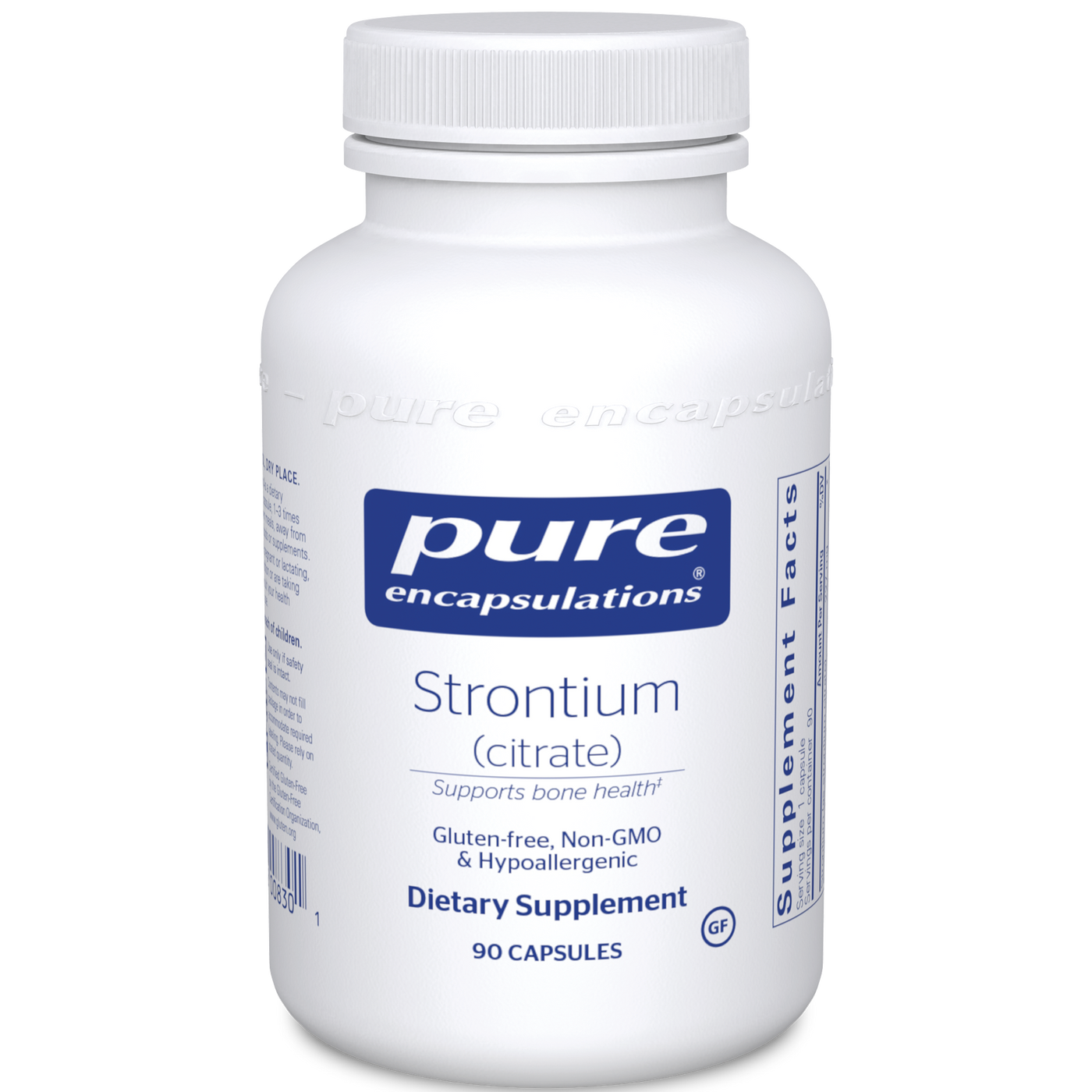 Strontium 227 mg  Curated Wellness