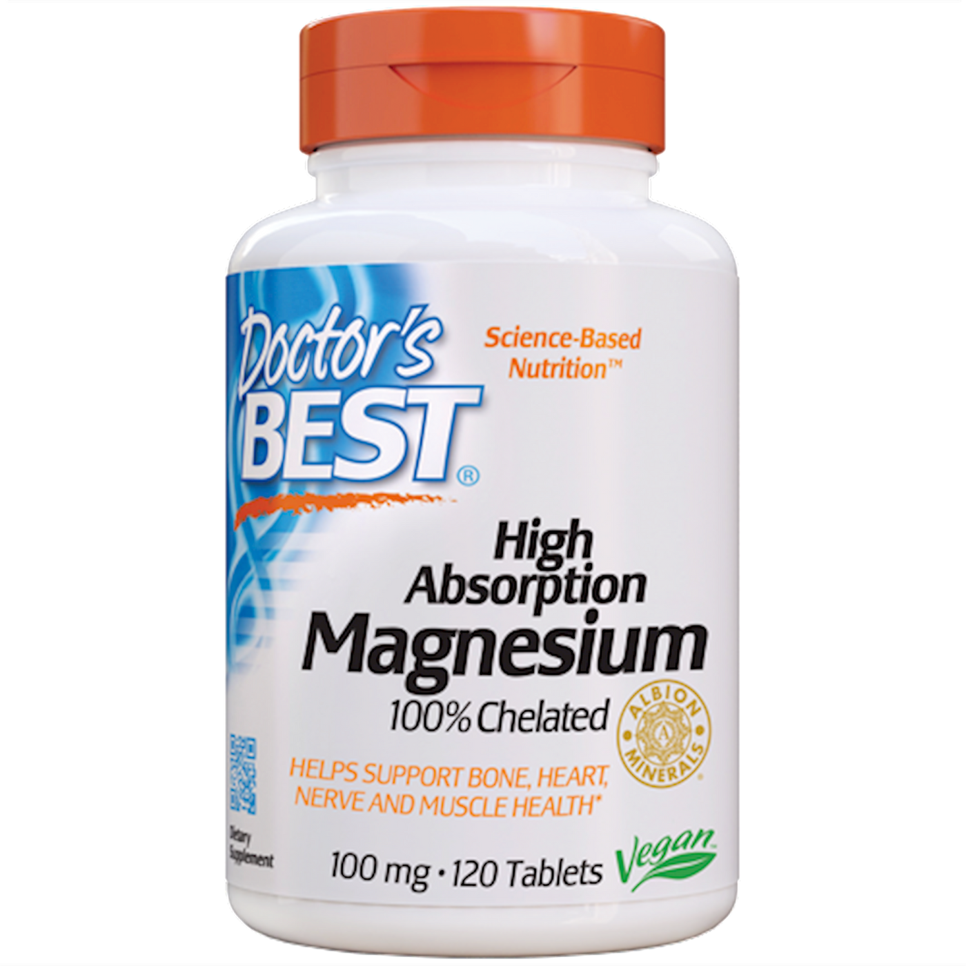 Hi Abs 100% Chelated Magnesium  Curated Wellness