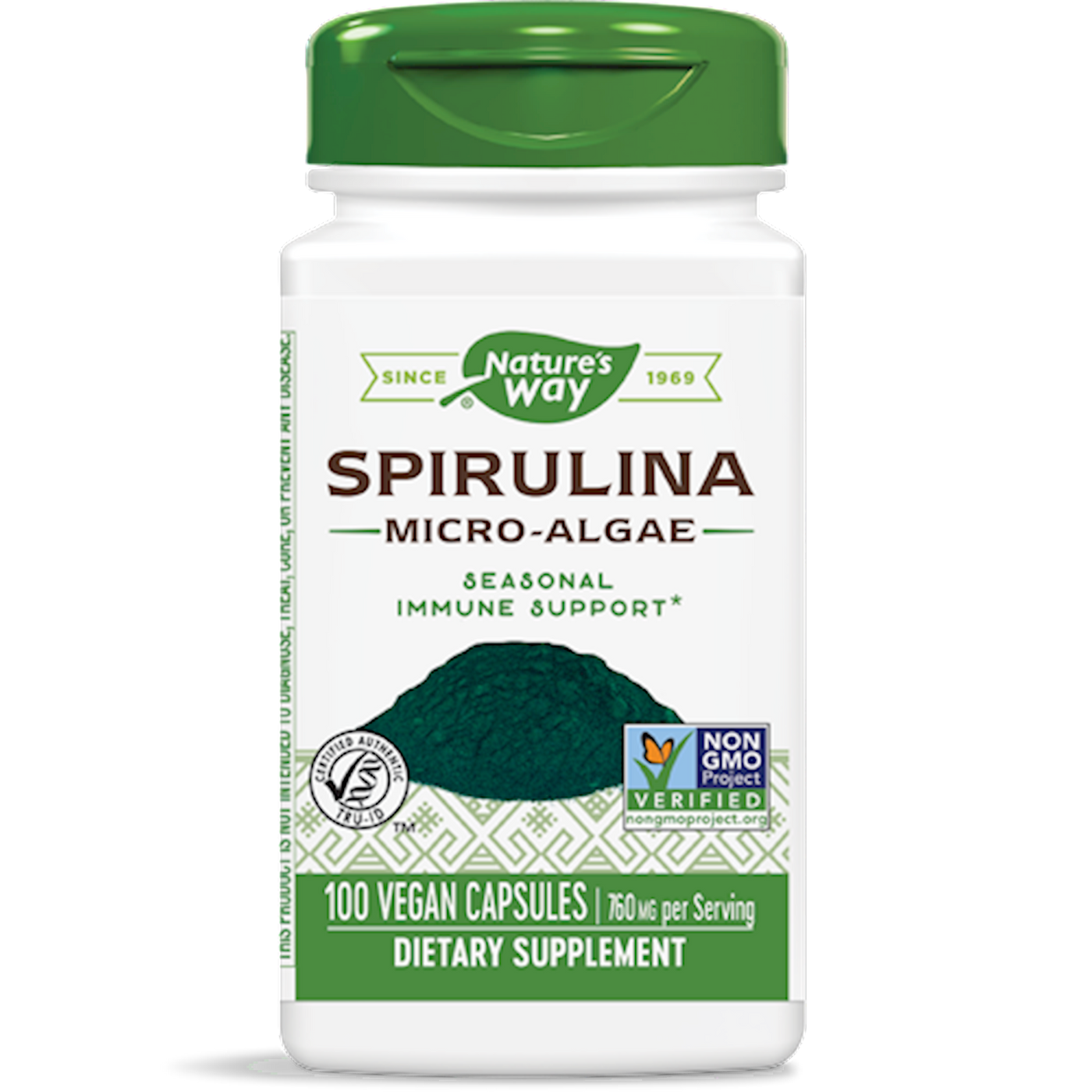 Spirulina 380 mg  Curated Wellness