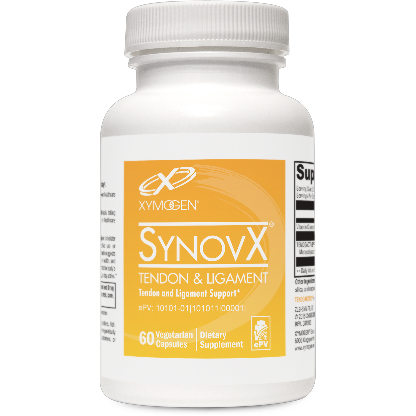 SynovX Tendon & Ligament 60 Capsules Curated Wellness