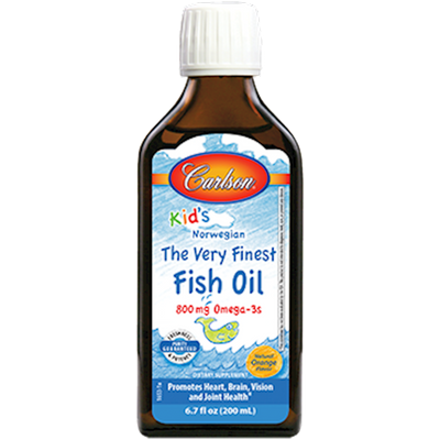 CarlsonKids Finest Fish Oil Orange200ml Curated Wellness