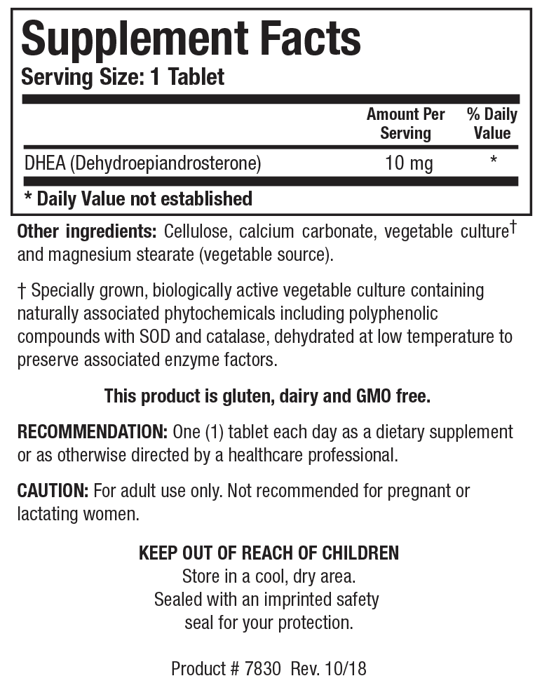 DHEA 10 mg