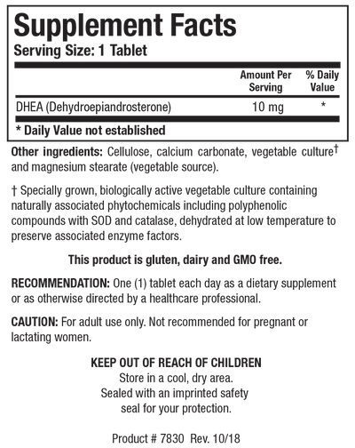 DHEA 10 mg