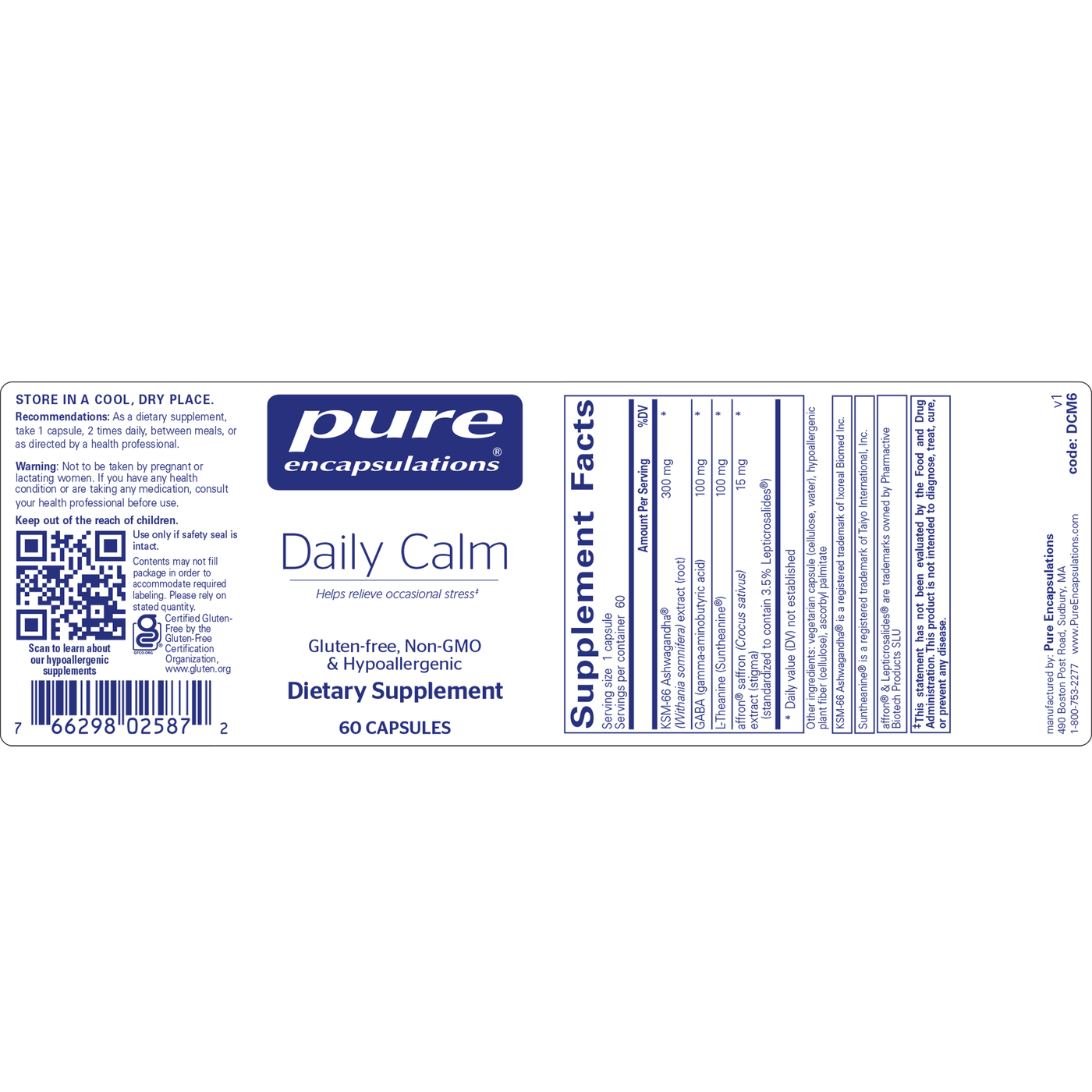 Daily Calm 60c Curated Wellness