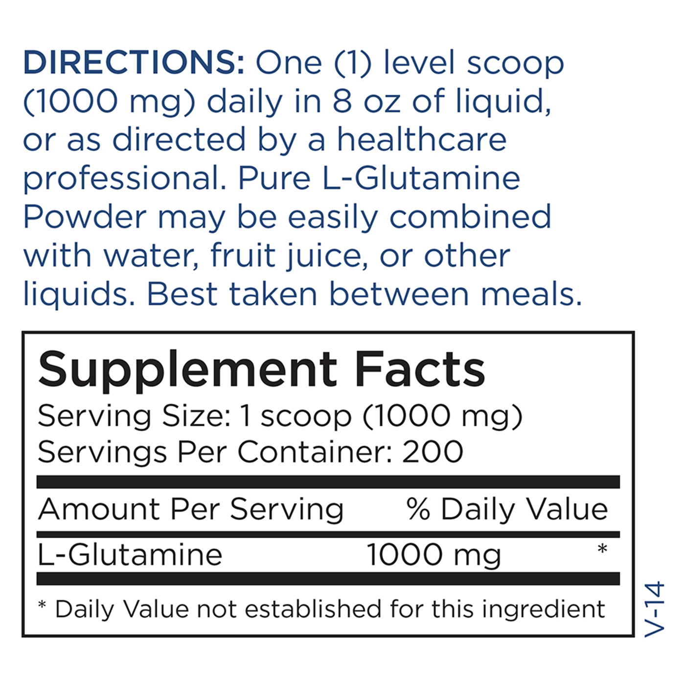 L-Glutamine Powder ings Curated Wellness