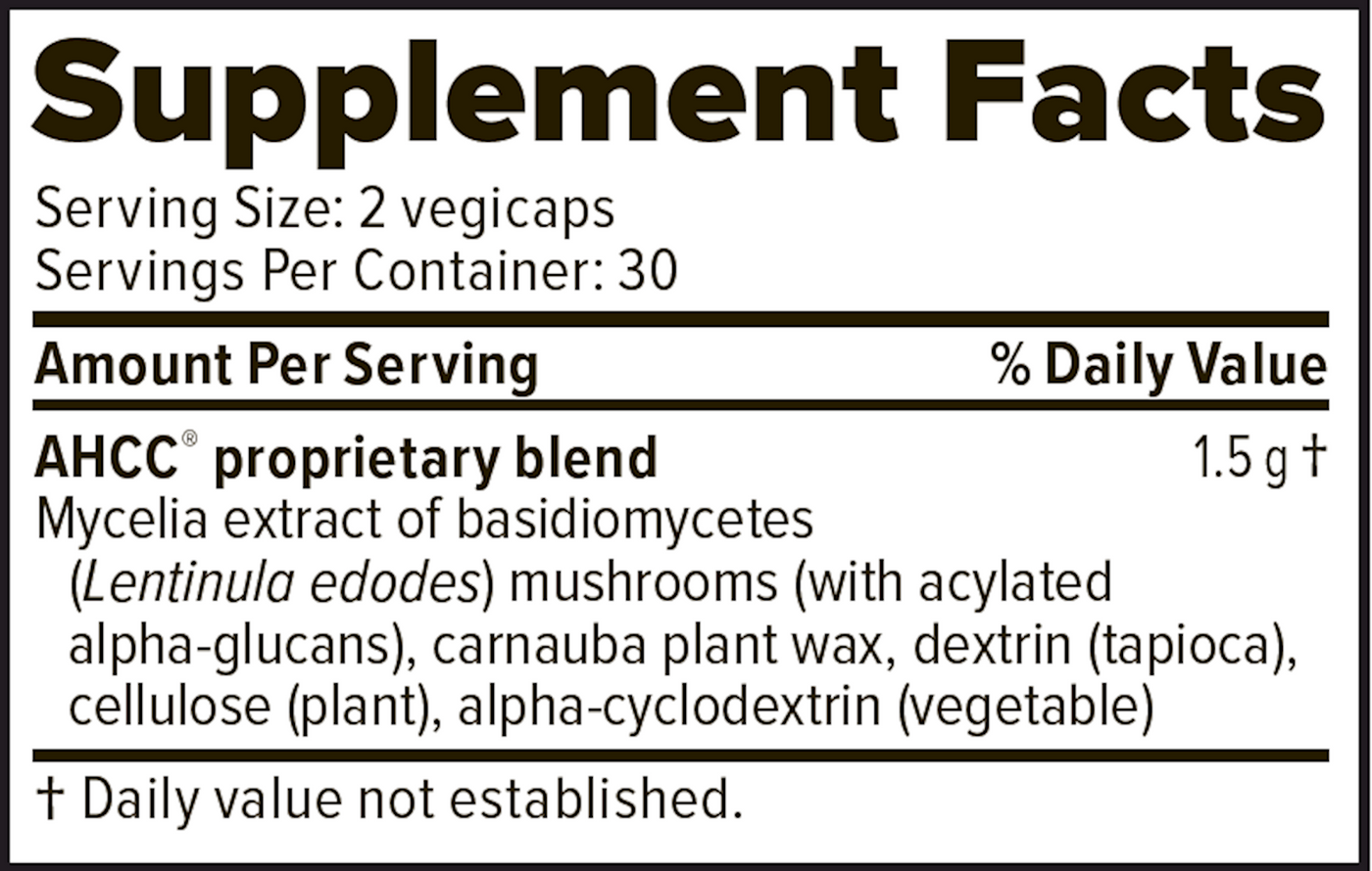 ImmunoKinoko 750 mg 60 vcaps Curated Wellness