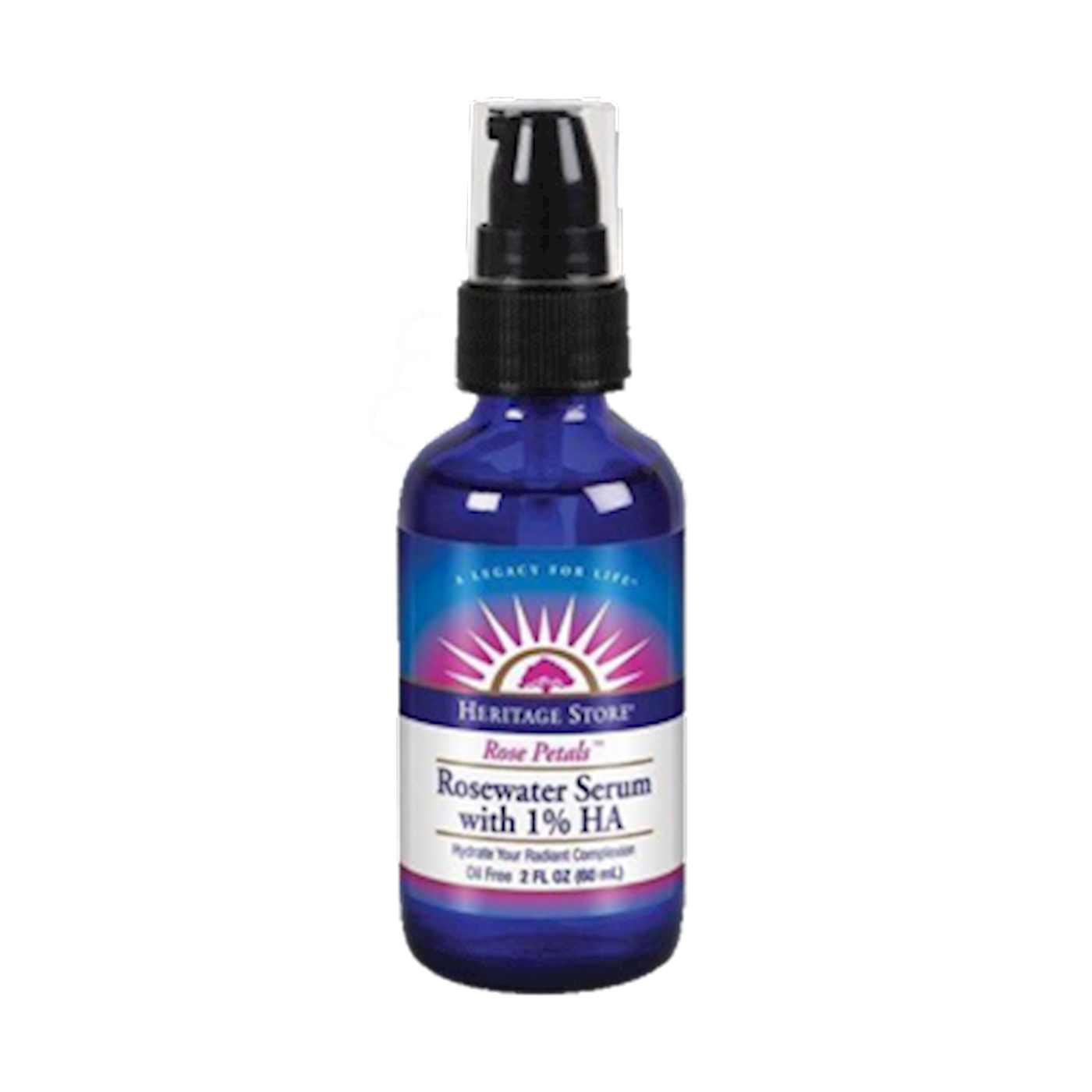 Rosewater Serum w/ HA 2 fl oz Curated Wellness