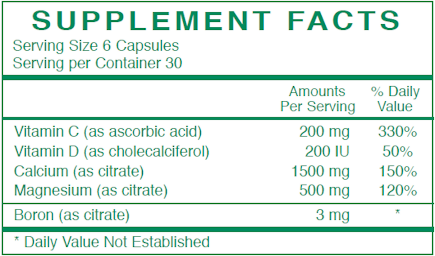 Bone Density Formula  Curated Wellness