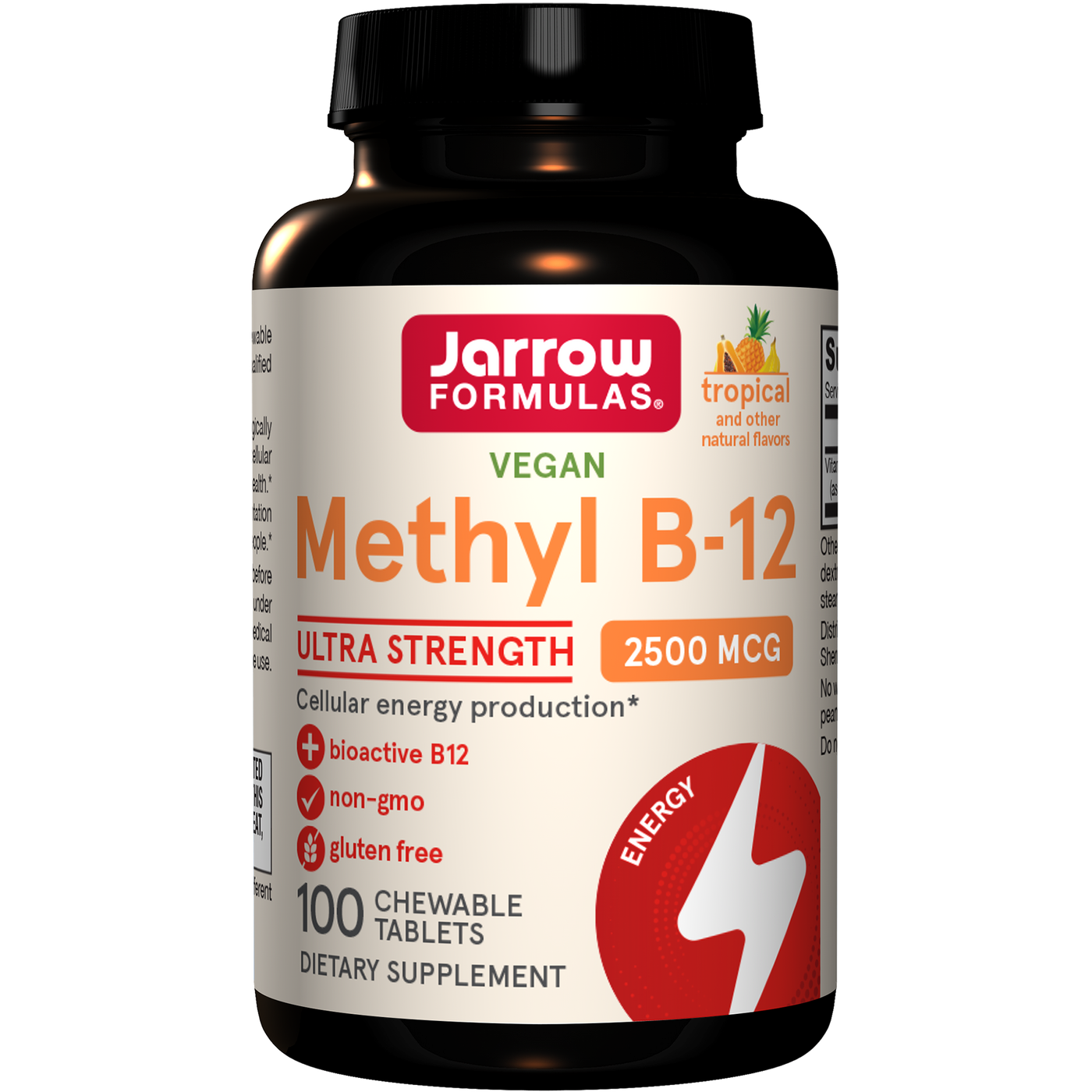 Methyl B12 2500mcg 100 tabs Curated Wellness