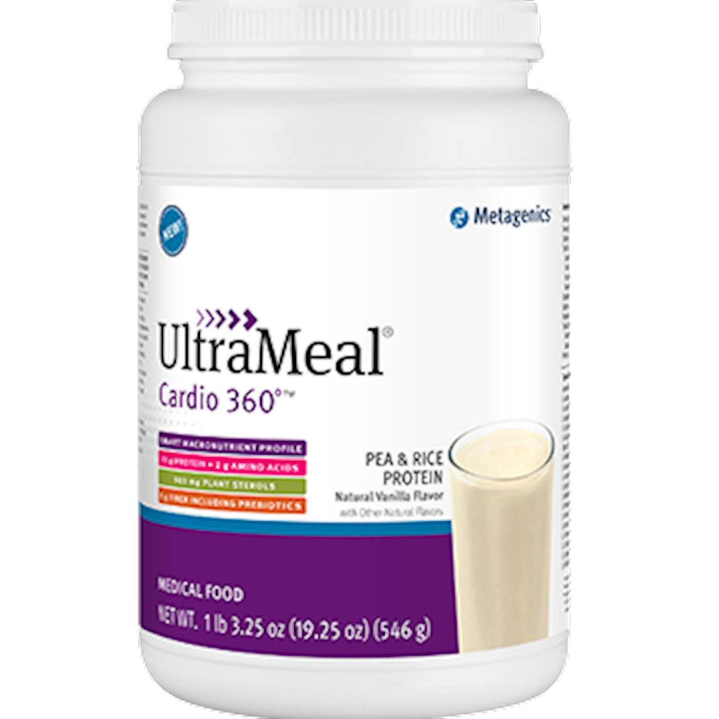 UltraMeal Cardio 360 PeaVan 518 g Curated Wellness