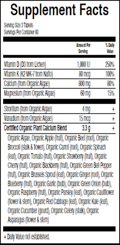 mykind Organics Plant Calcium  Curated Wellness