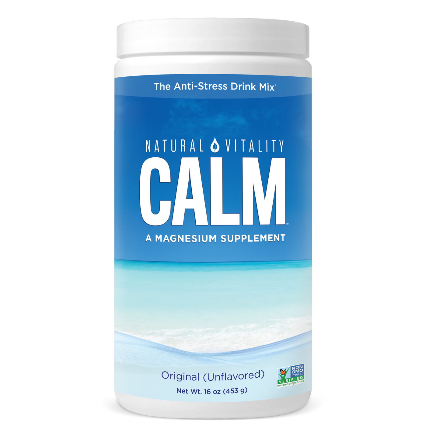 Natural Calm Original (unflavored) 16oz Curated Wellness