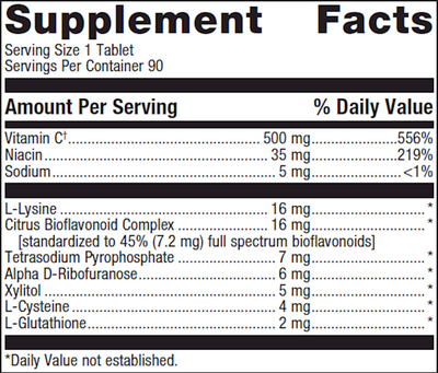 Ultra Potent-C 500 mg  Curated Wellness