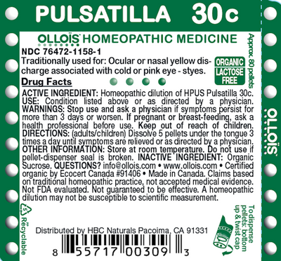 Pulsatilla 30c Pellets, 80ct Curated Wellness