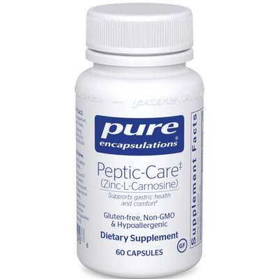 Peptic-Care (Zinc-L-Carnosine) 60 caps Curated Wellness